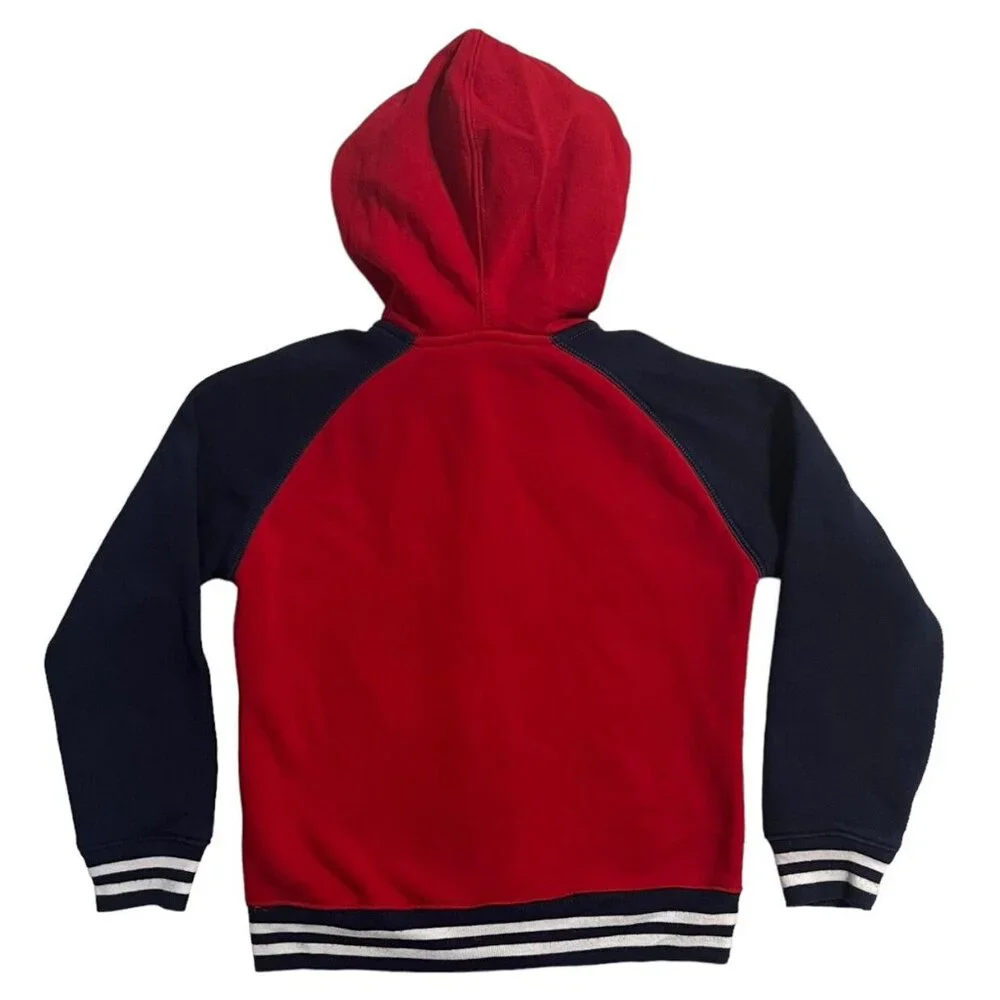 Ralph Lauren Polo 6Y Red & Navy Varsity Hoodie